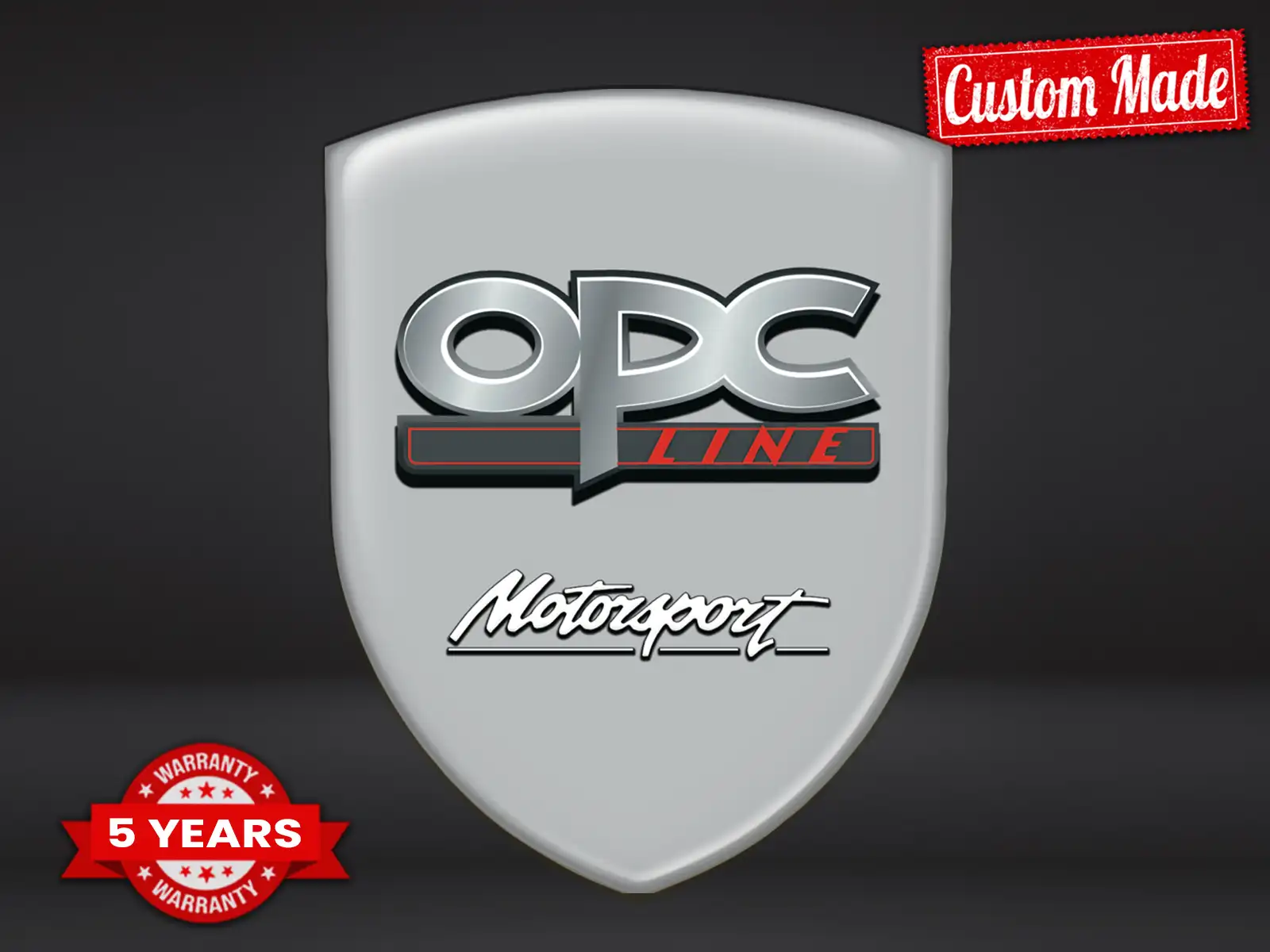 OPC Doming Aufkleber Auto Robust Limitiert Stil